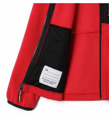 Columbia flisinis džemperis FAST TREK III Fleece Full Zip. Spalva ryškiai raudona